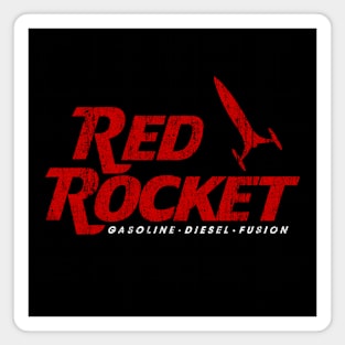 Red Rocket Gasoline Magnet